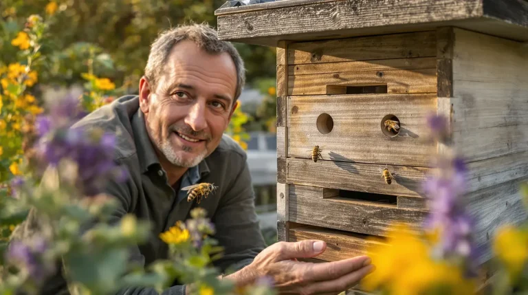La ruche imaginée par ce Deux-Sévrien pour aider les abeilles sauvages retenue au Concours Lépine