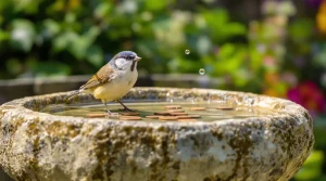 Bain d’oiseaux : la pièce de 1 centime garde l’eau claire tout l’été, sans danger selon des experts