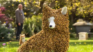 Dampierre-en-Montagne : un essaim d’abeilles se forme sur une sculpture étonnante, voici pourquoi