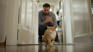L’inquiétude était immense quand Léo, le chat à 3 pattes de Johan, a disparu, puis cet appel