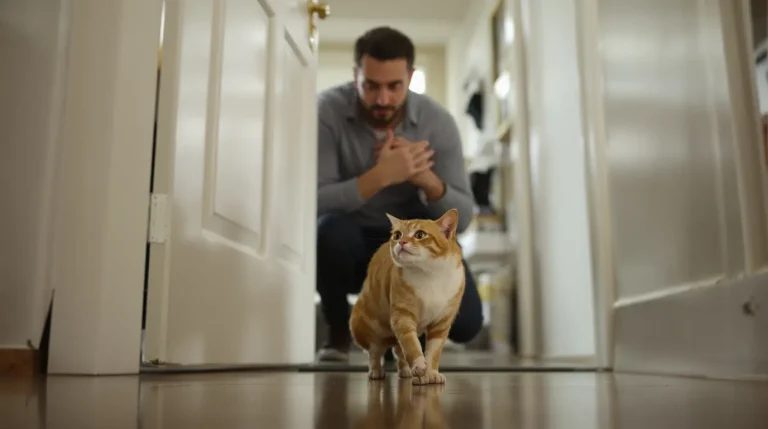 L’inquiétude était immense quand Léo, le chat à 3 pattes de Johan, a disparu, puis cet appel